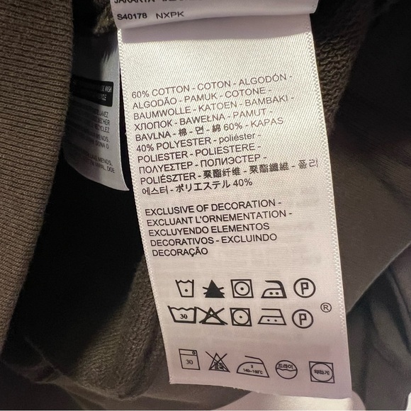 Levi’s pullover crewneck sweater size medium olive green - Picture 4 of 4